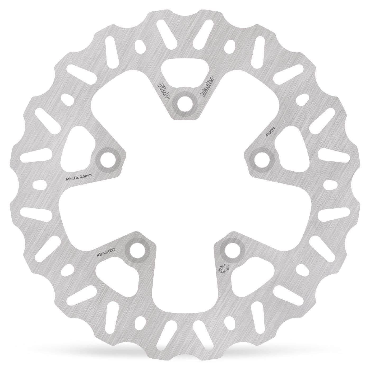 Moto-Master Rear Nitro Series 240 mm Brake Disc For Kymco Agility City 200 i 2012